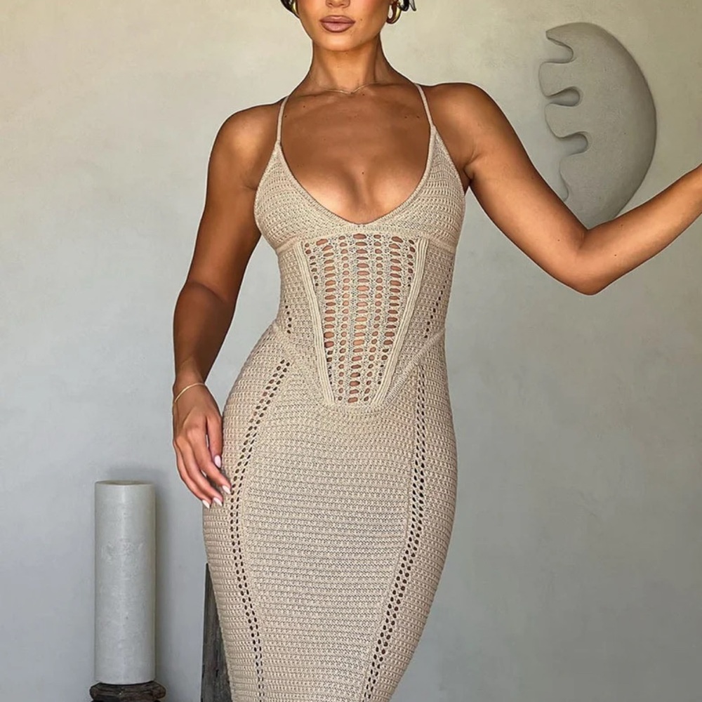Babyboo Xanthe Maxi knit dress - Large